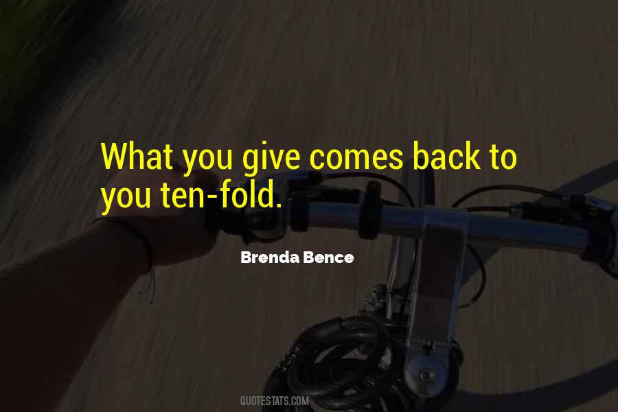 Brenda Bence Quotes #934898