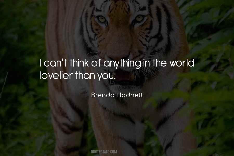 Brenda Hodnett Quotes #963291