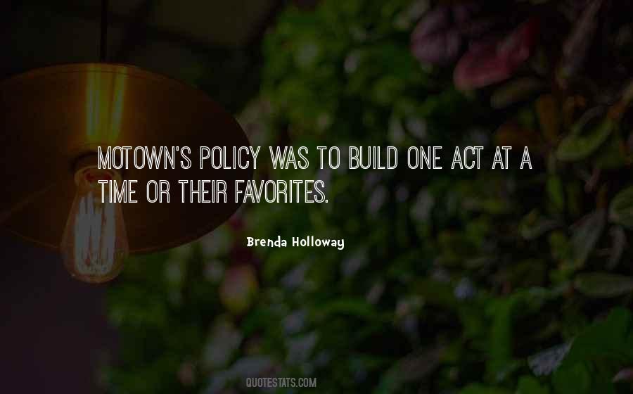 Brenda Holloway Quotes #1266362