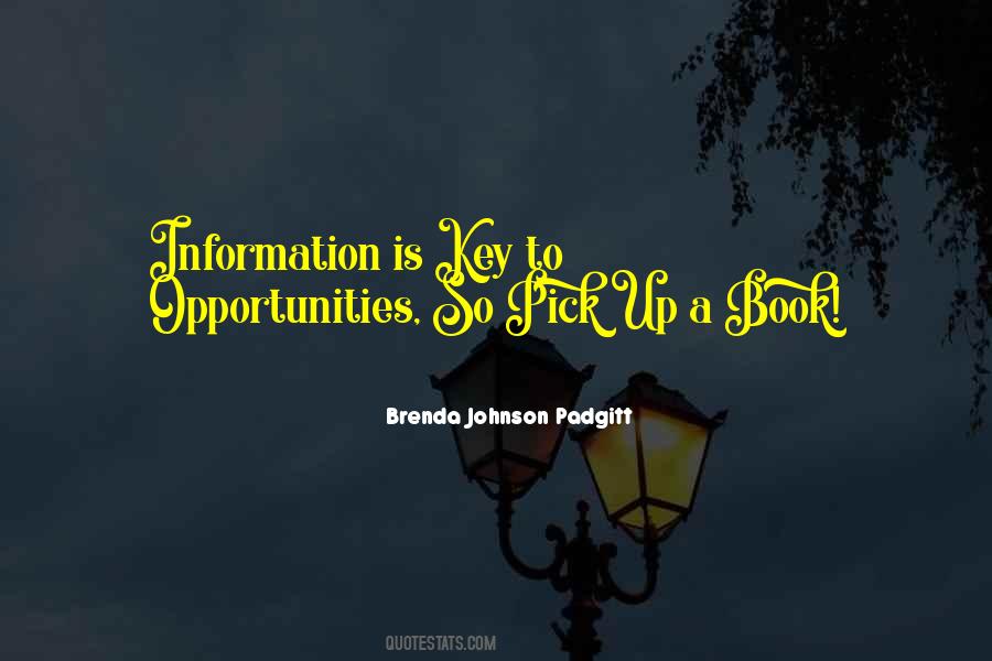 Brenda Johnson Padgitt Quotes #956824