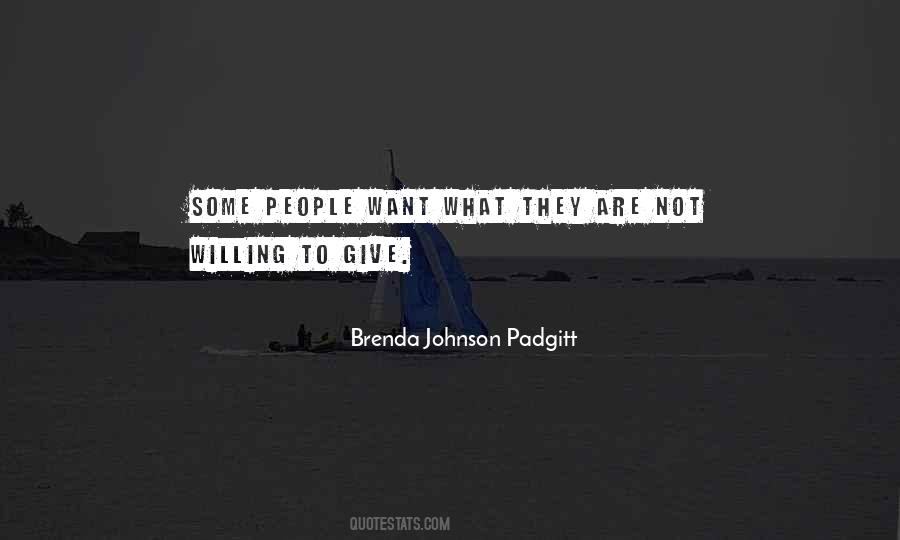 Brenda Johnson Padgitt Quotes #957367