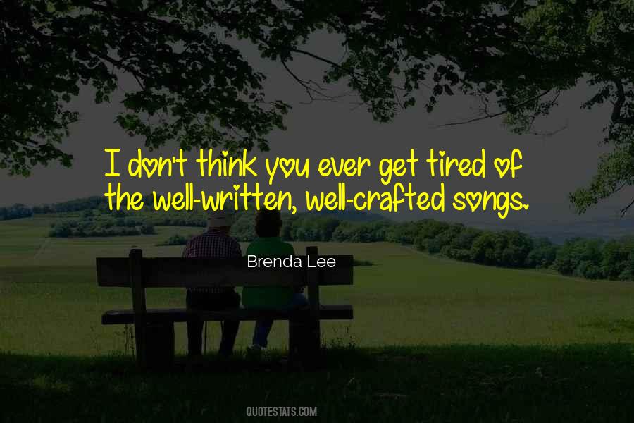 Brenda Lee Quotes #1008848