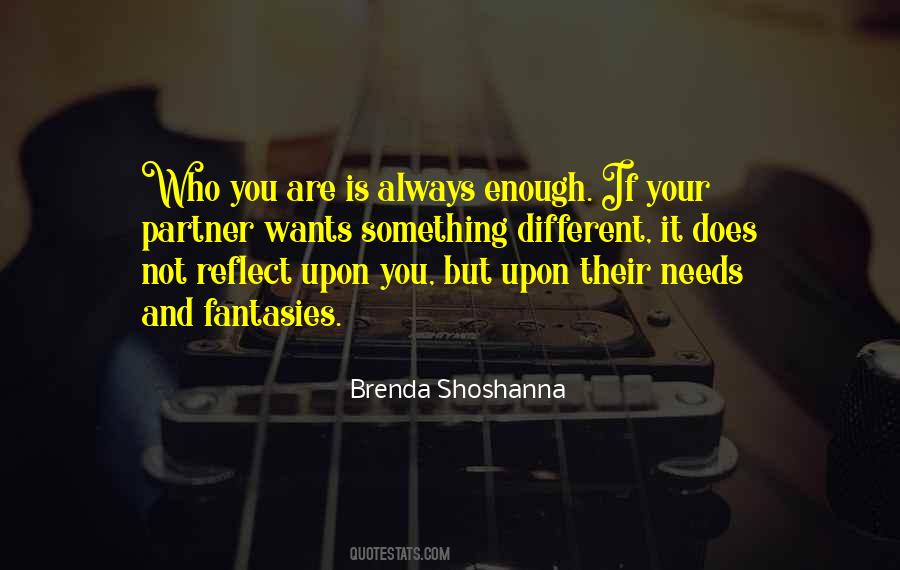 Brenda Shoshanna Quotes #949718