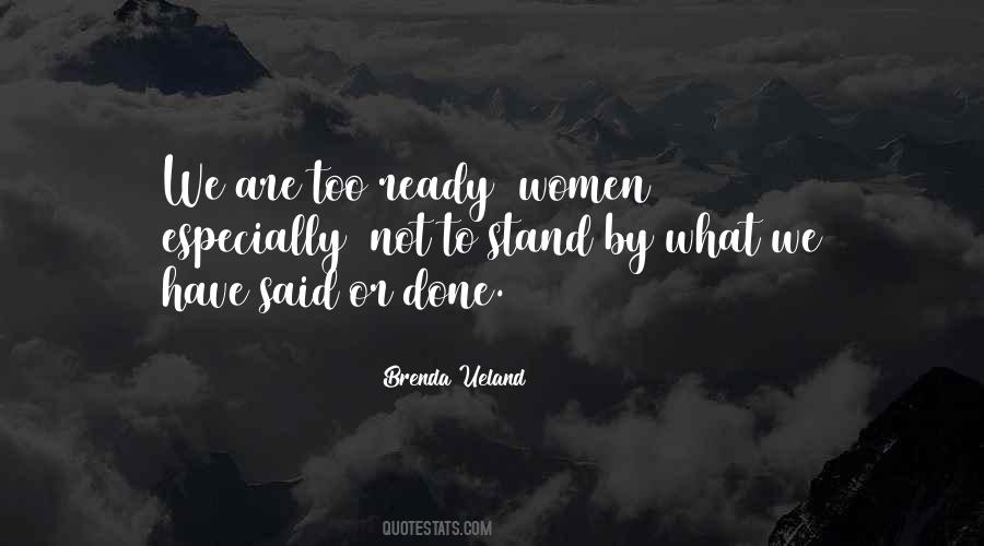 Brenda Ueland Quotes #309029