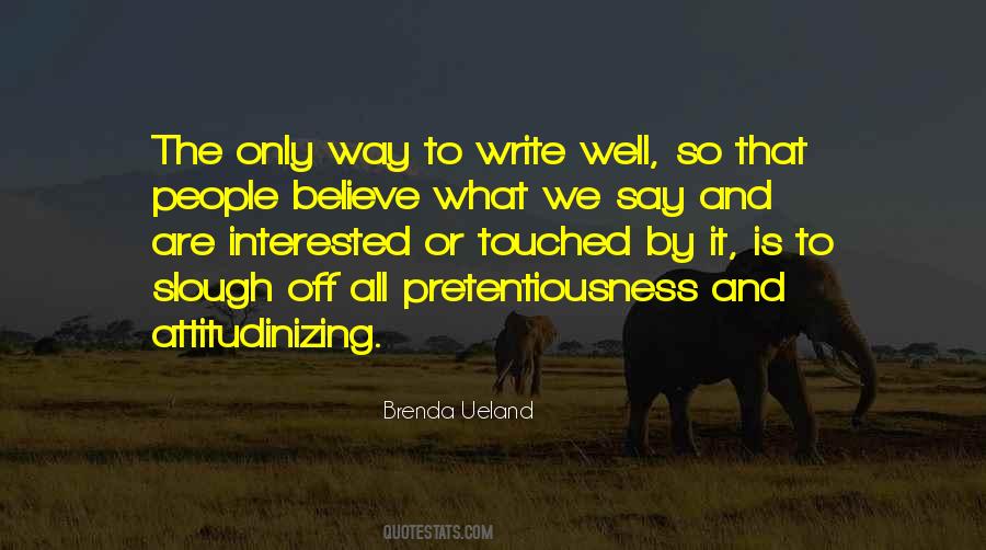 Brenda Ueland Quotes #993476
