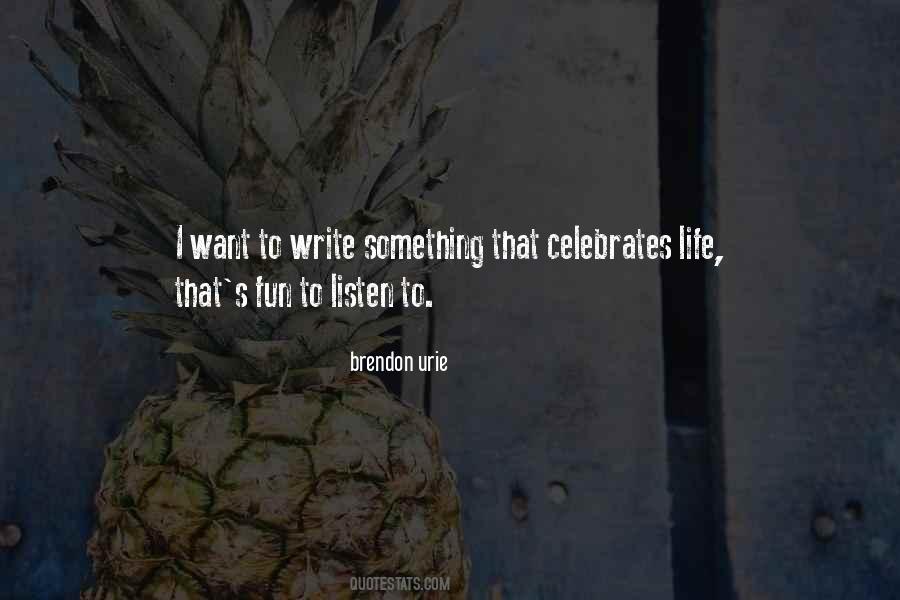 Brendon Urie Quotes #439623