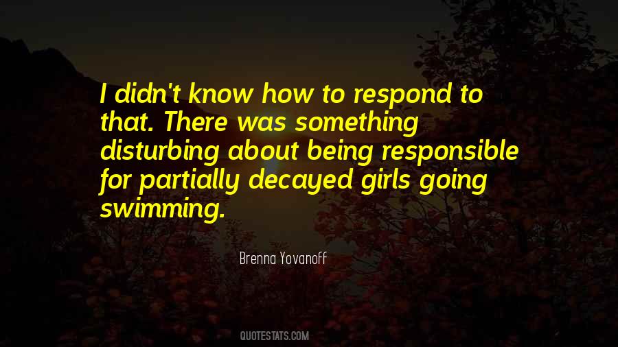 Brenna Yovanoff Quotes #1185083