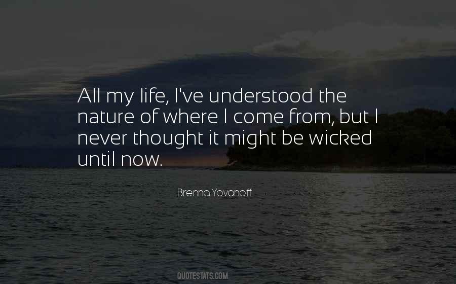 Brenna Yovanoff Quotes #268062