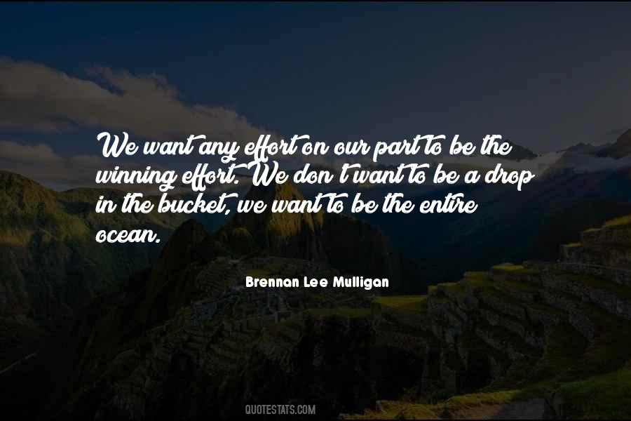 Brennan Lee Mulligan Quotes #579285