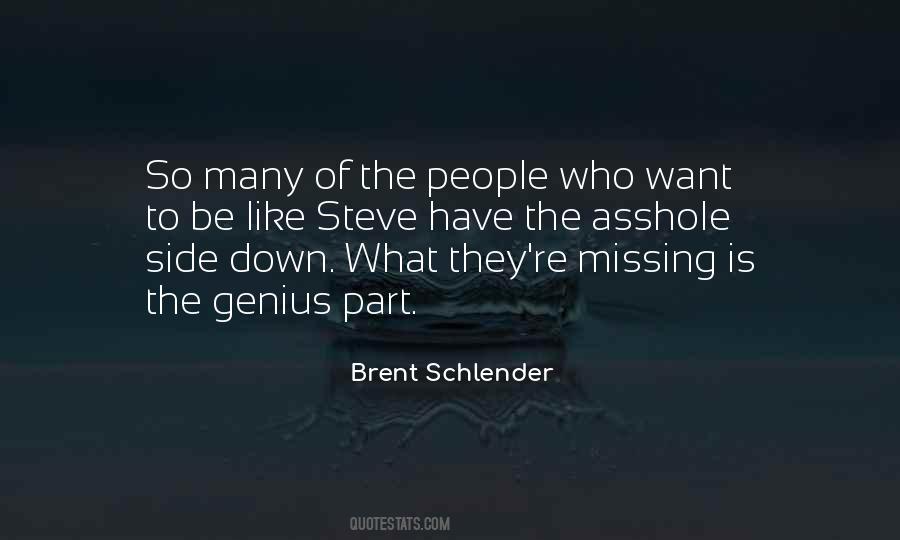 Brent Schlender Quotes #206287