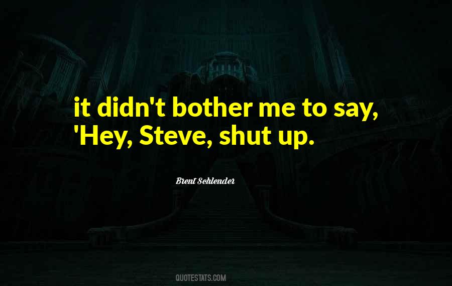 Brent Schlender Quotes #693326
