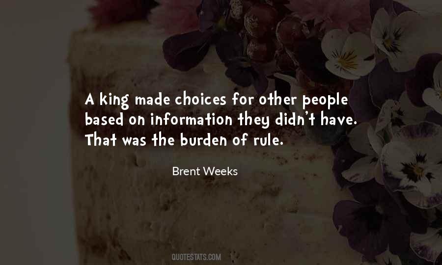 Brent Weeks Quotes #1198365