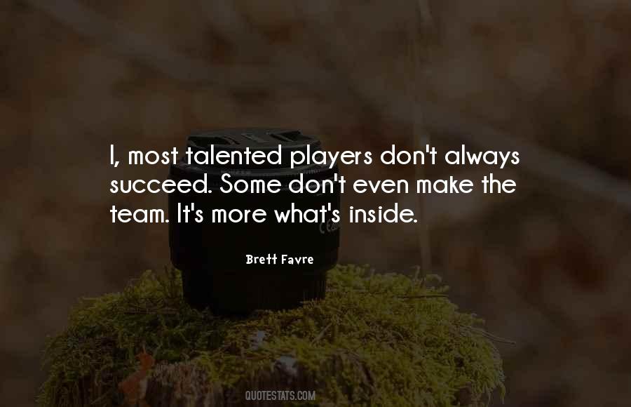 Brett Favre Quotes #1289145