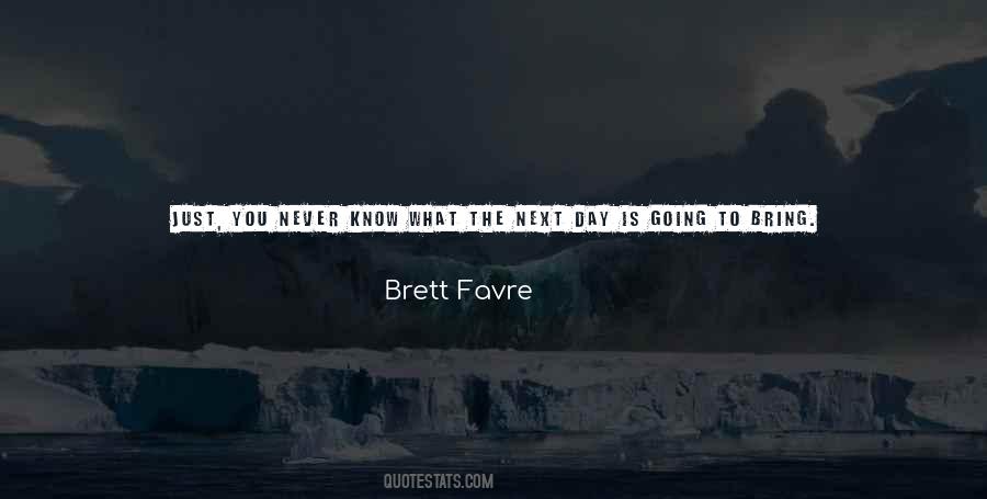Brett Favre Quotes #1306219
