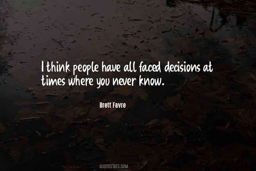 Brett Favre Quotes #1376461
