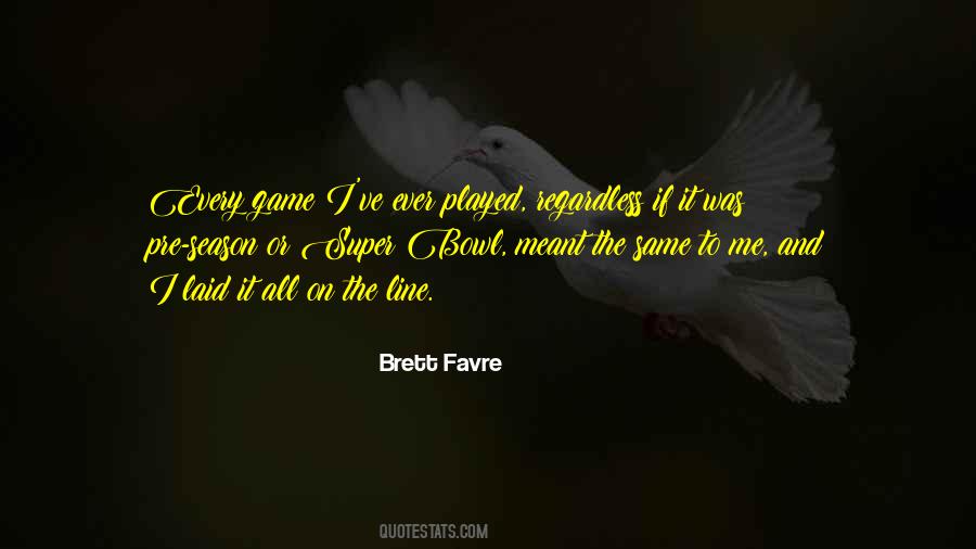 Brett Favre Quotes #155352