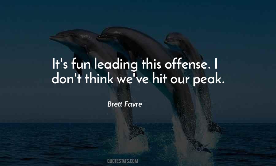 Brett Favre Quotes #56617