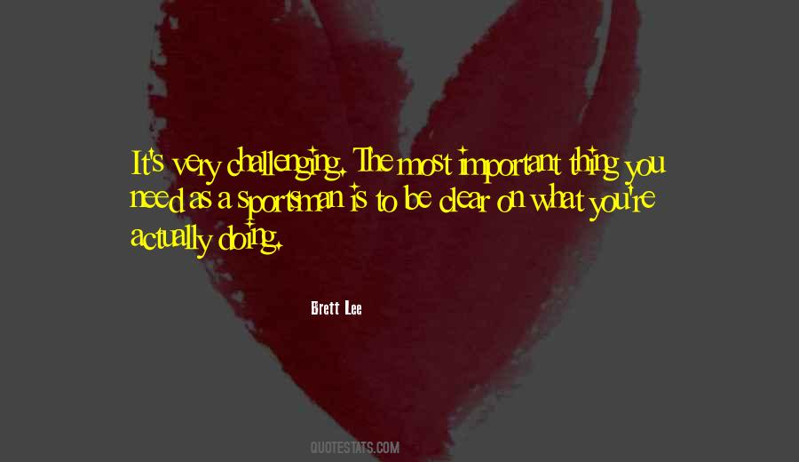 Brett Lee Quotes #1088997