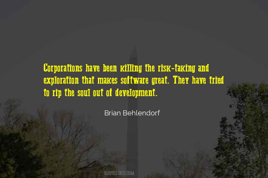 Brian Behlendorf Quotes #253928