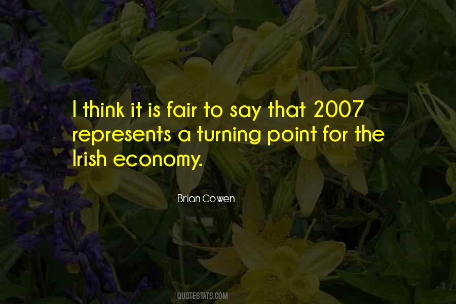 Brian Cowen Quotes #304570