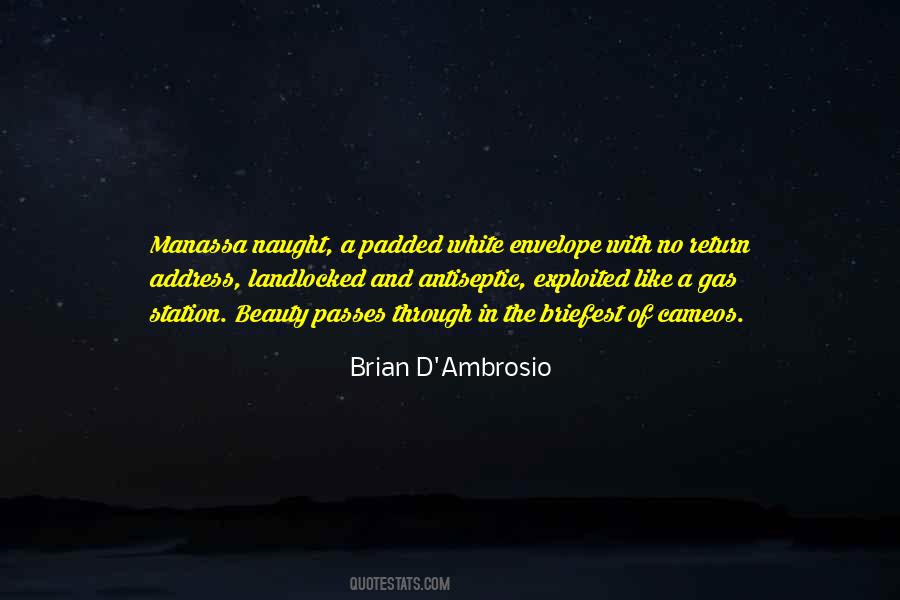 Brian D'Ambrosio Quotes #124302