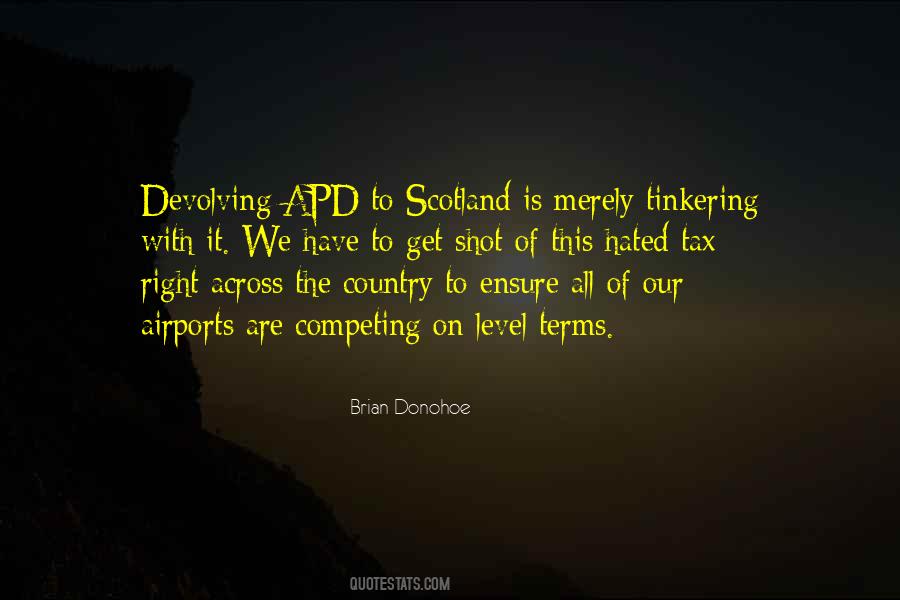 Brian Donohoe Quotes #1783814