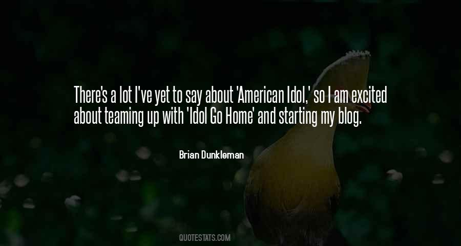 Brian Dunkleman Quotes #900405