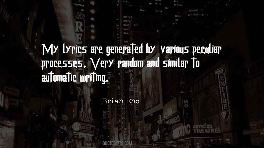 Brian Eno Quotes #1766066
