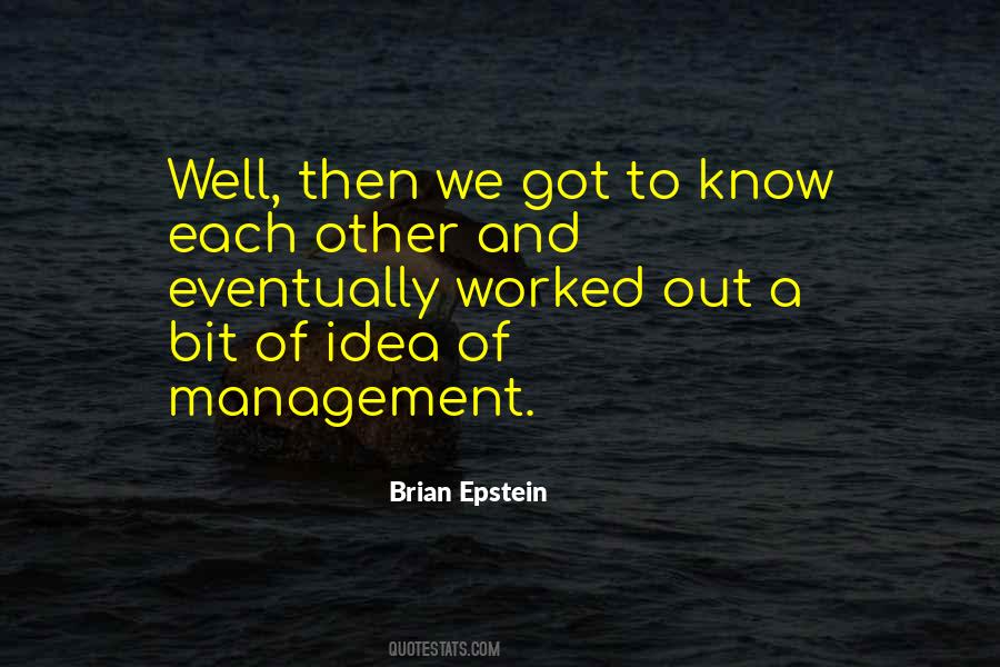 Brian Epstein Quotes #1045616