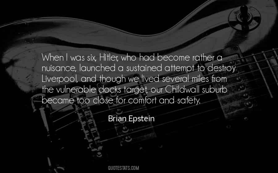 Brian Epstein Quotes #1705523