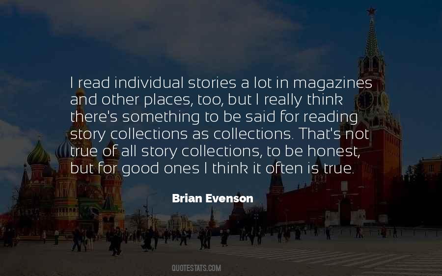 Brian Evenson Quotes #1765932