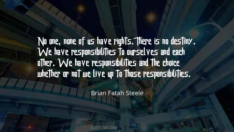 Brian Fatah Steele Quotes #881371 Brian Fatah Steele Quotes #881371