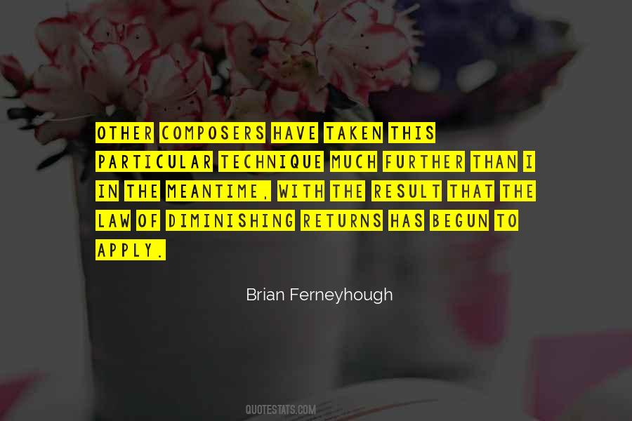 Brian Ferneyhough Quotes #1715387