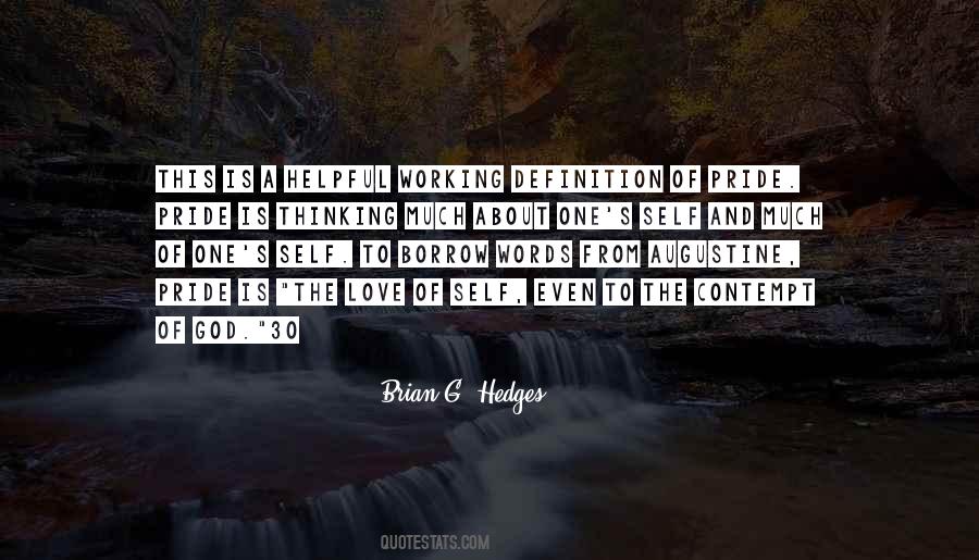 Brian G. Hedges Quotes #1774572