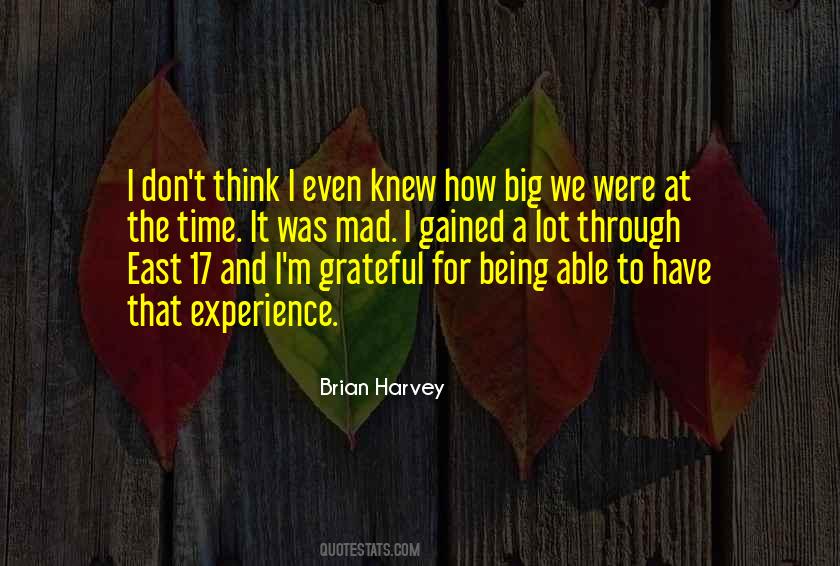 Brian Harvey Quotes #1225560