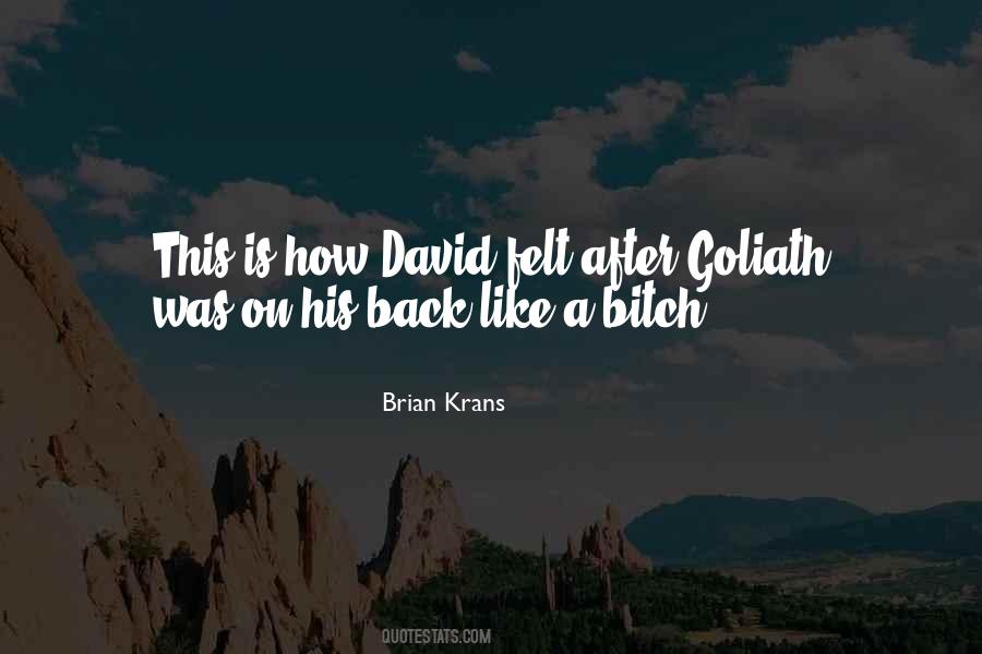 Brian Krans Quotes #1084065