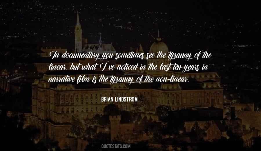 Brian Lindstrom Quotes #1095069
