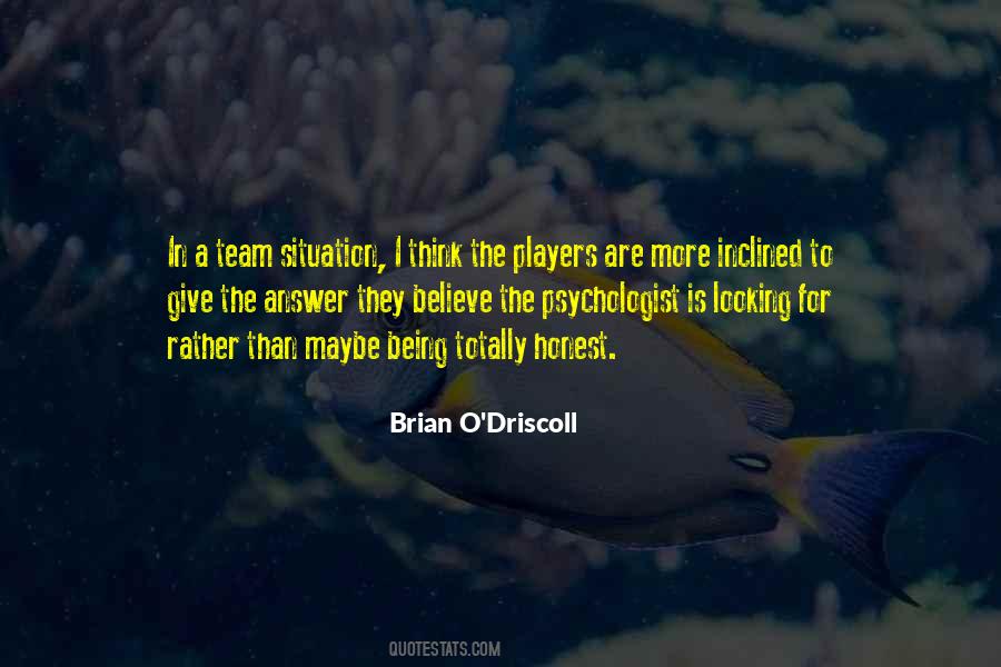 Brian O'Driscoll Quotes #1087134