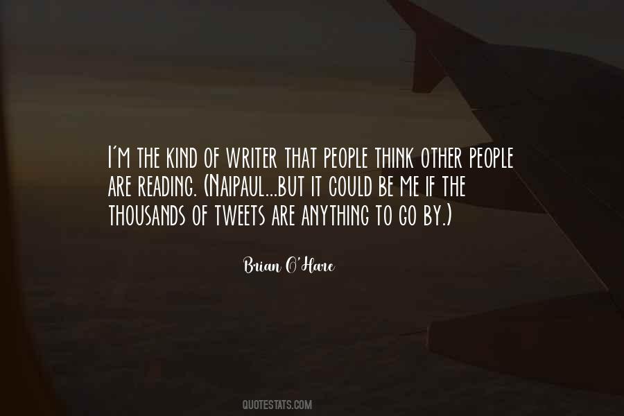 Brian O'Hare Quotes #1339734