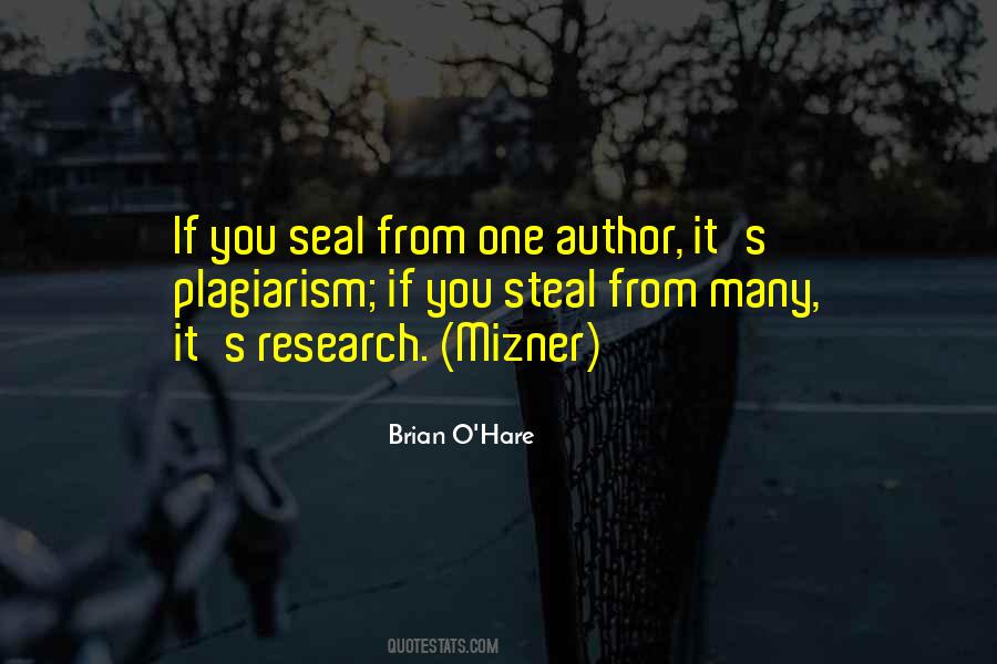 Brian O'Hare Quotes #922505