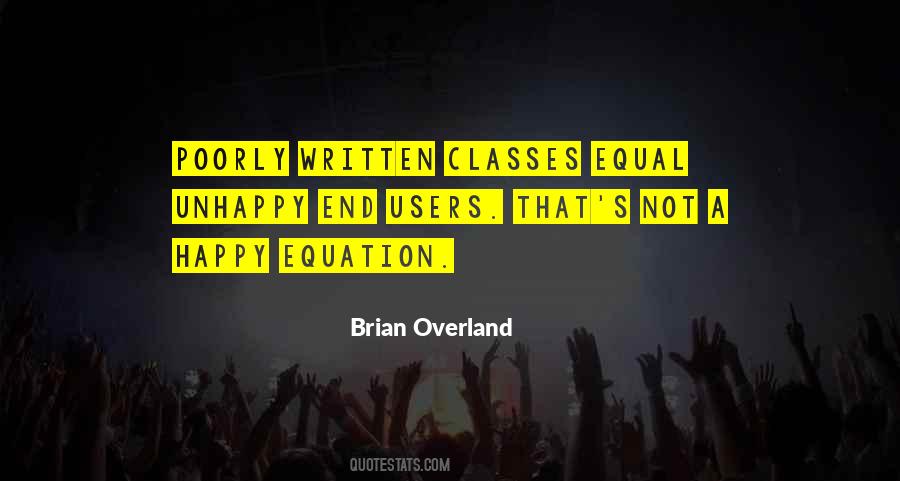 Brian Overland Quotes #1219786