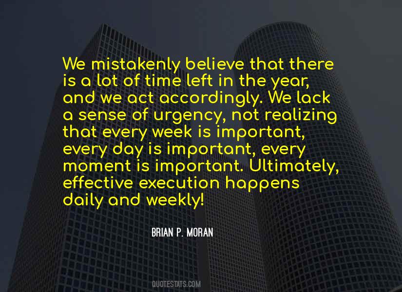 Brian P. Moran Quotes #1838133