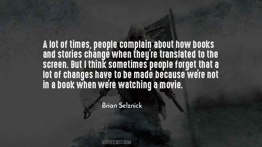 Brian Selznick Quotes #1709923