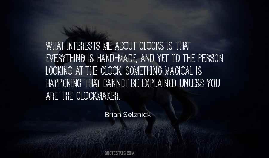 Brian Selznick Quotes #227091