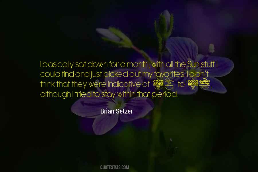 Brian Setzer Quotes #528613