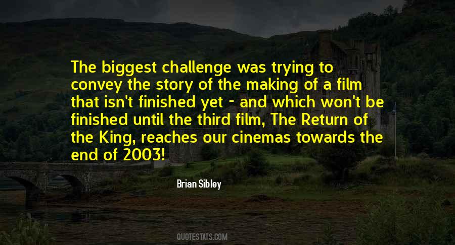 Brian Sibley Quotes #1431862