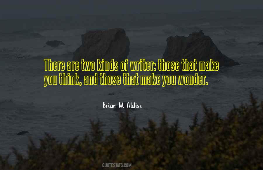 Brian W. Aldiss Quotes #1277229