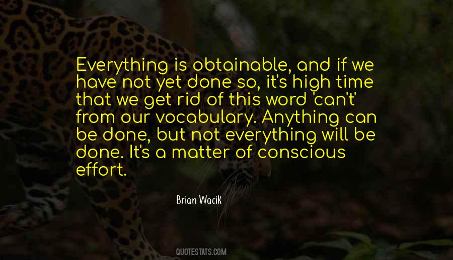 Brian Wacik Quotes #1030791