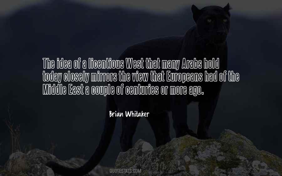 Brian Whitaker Quotes #312880