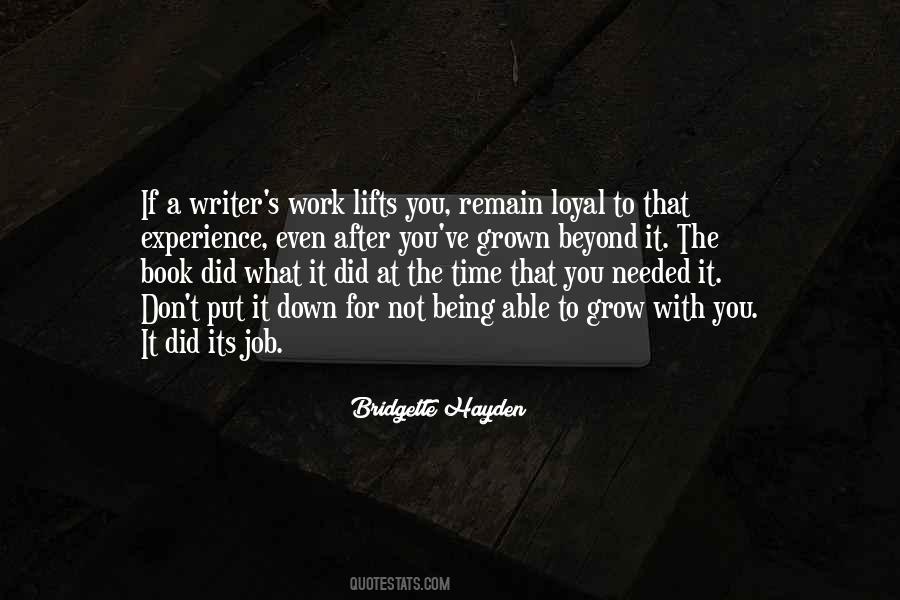 Bridgette Hayden Quotes #1149890